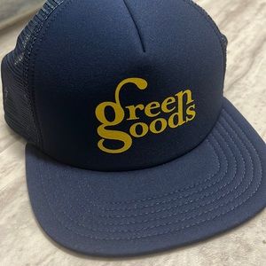 BRAND NEW! Green goods hat